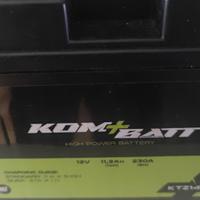 Batteria KOM BATT KTZ14S-BS  per moto e scooter