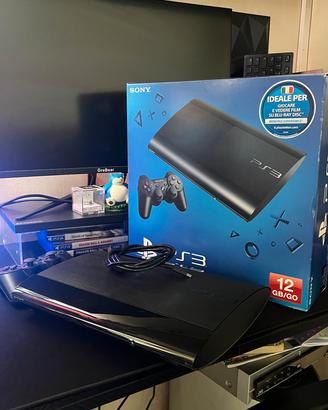 PlayStation 3 slim 3 giochi e joypad 