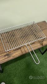 Griglia inox artigianale