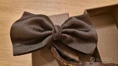 [NUOVO] Papillon Trussardi in 100% Seta – Con Scat