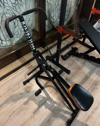 Total crunch, macchinario per addominali