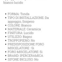 lavabo Iperceramica 