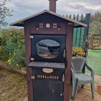 Forno a legna ROSSOFUOCO garden 80 marrone