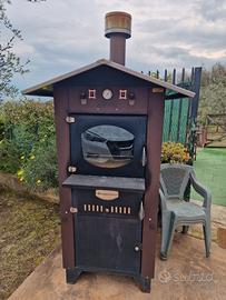 Forno a legna ROSSOFUOCO garden 80 marrone