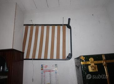 Rete con doghe in legno singola e matrimoniale