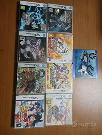 lotto nintendo ds 3ds pokemon