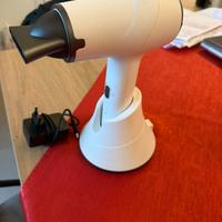 Asciugacapelli a batteria - Aria calda e fredda