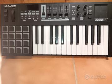 controller midi  M-audio code 25 