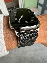 Apple watch serie 9 acciaio