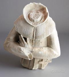 Scultura antica pietra/  marmo Santo XVII Secolo.