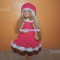Vestito per bambola sorellina di barbie
