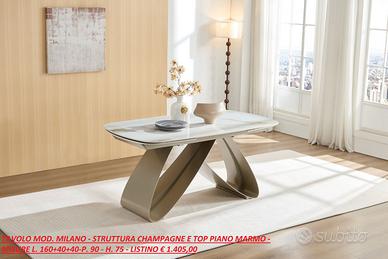 Tavolo Gres 160x90 allungabile Pronta consegna