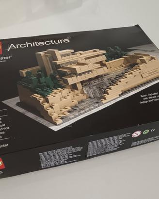 Lego Architecture - Fallingwater  di Frank Lloyd W