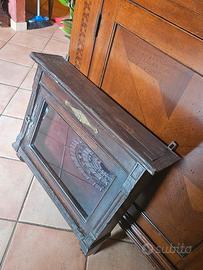 vetrina in legno massello