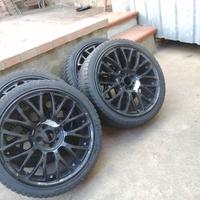 4 cerchi neri ABART  205/40/17