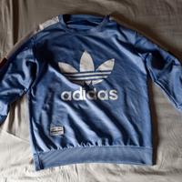 Felpa Vintage Adidas taglia L Colore Lilla 