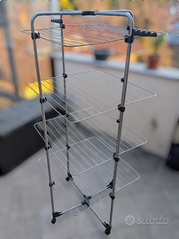 Stendibiancheria a torre 4 livelli