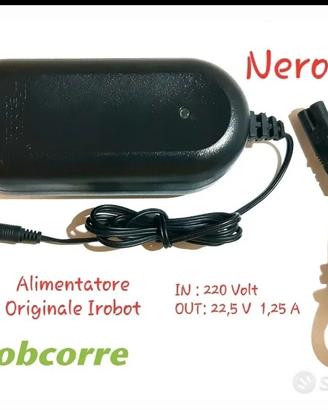 Alimentatore Caricabatterie per iRobot Roomba