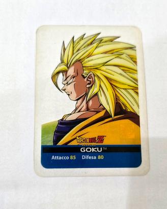 Carta Lamincard - Dragon Ball Z Goku SSJ3 N.18