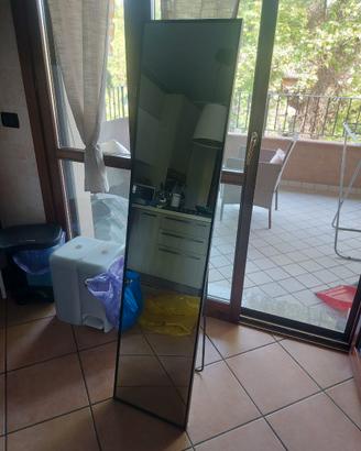 Specchio con supporto pieghevole