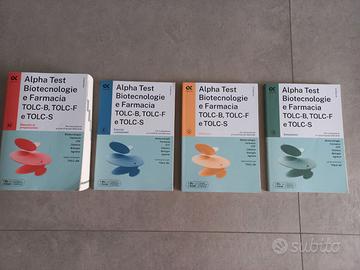 Libri preparazione TOLC-B, TOLC-F, TOLC-S