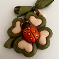 Quadrifoglio con coccinella thun