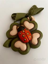 Quadrifoglio con coccinella thun