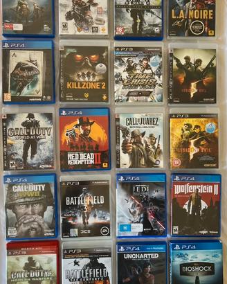 Lotto 21 Giochi PS3/PS4