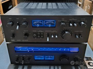 Amplificatore hi-fi BASF D-6075 tuner BASF D-6000