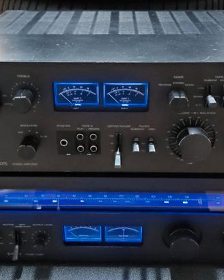 Amplificatore hi-fi BASF D-6075 tuner BASF D-6000