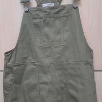 Gonna Salopette grigia Pull&Bear taglia L
