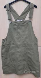 Gonna Salopette grigia Pull&Bear taglia L
