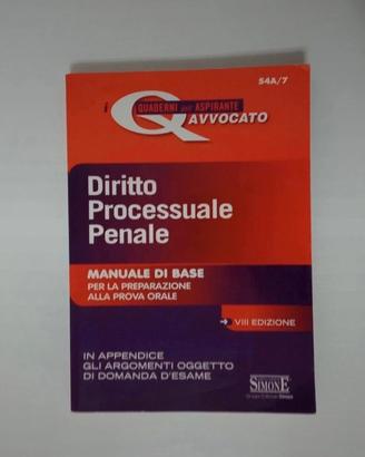 Compendio di diritto processuale penale