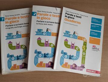 LIBRI SCUOLA MEDIA - PAROLE E TESTI IN GIOCO