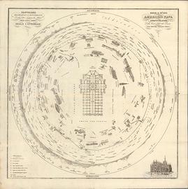 Milano 1844 - Panorama Geografico e Pittoresco