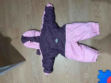 Tuta intera sci bimba