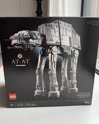 Lego AT-AT 75313 in brown box