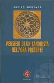 Pensieri di un canonista nell'ora presente, 