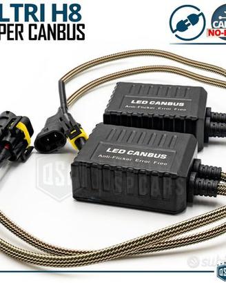 Filtri RESISTENZE CANbus H8 Kit Led SPEGNI SPIA