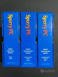 SPERRY PC XENIX System V Manuali Vintage