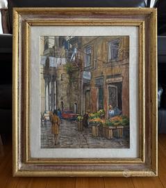 Quadro Guido Hanset  Olio su tavola 39x49 cm