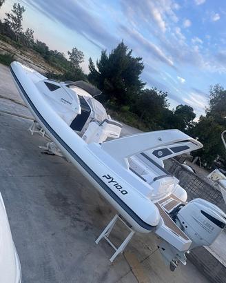 Py10.0 cabin demo 2025 in acqua 2x300cv suzuki