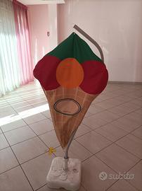 gelato gonfiabile con asta
