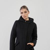 Giubbotto nero pesante Kate Cut