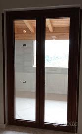 balcone pvc due ante