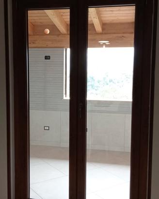 balcone pvc due ante
