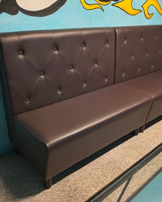 Panca imbottita Lerida in similpelle