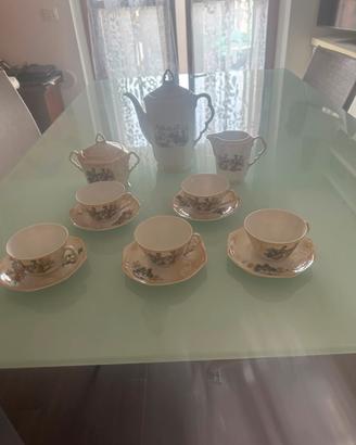 Servizio vintage caffe ceramica