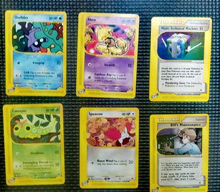 6 carte Pokémon expedition