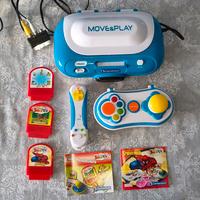 retrogaming console Clementoni con vari giochi